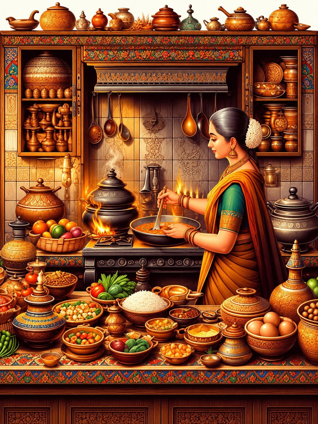 Heritage Indian Kitchen at Dusk